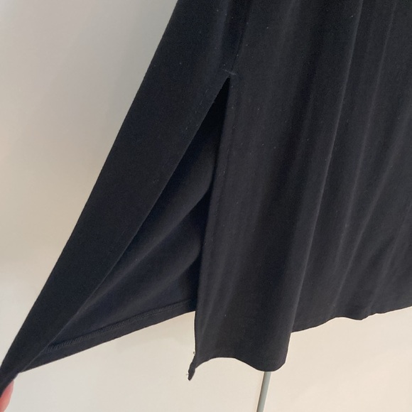 Athleta tunic top dress Tencel blend M black - Picture 16 of 16